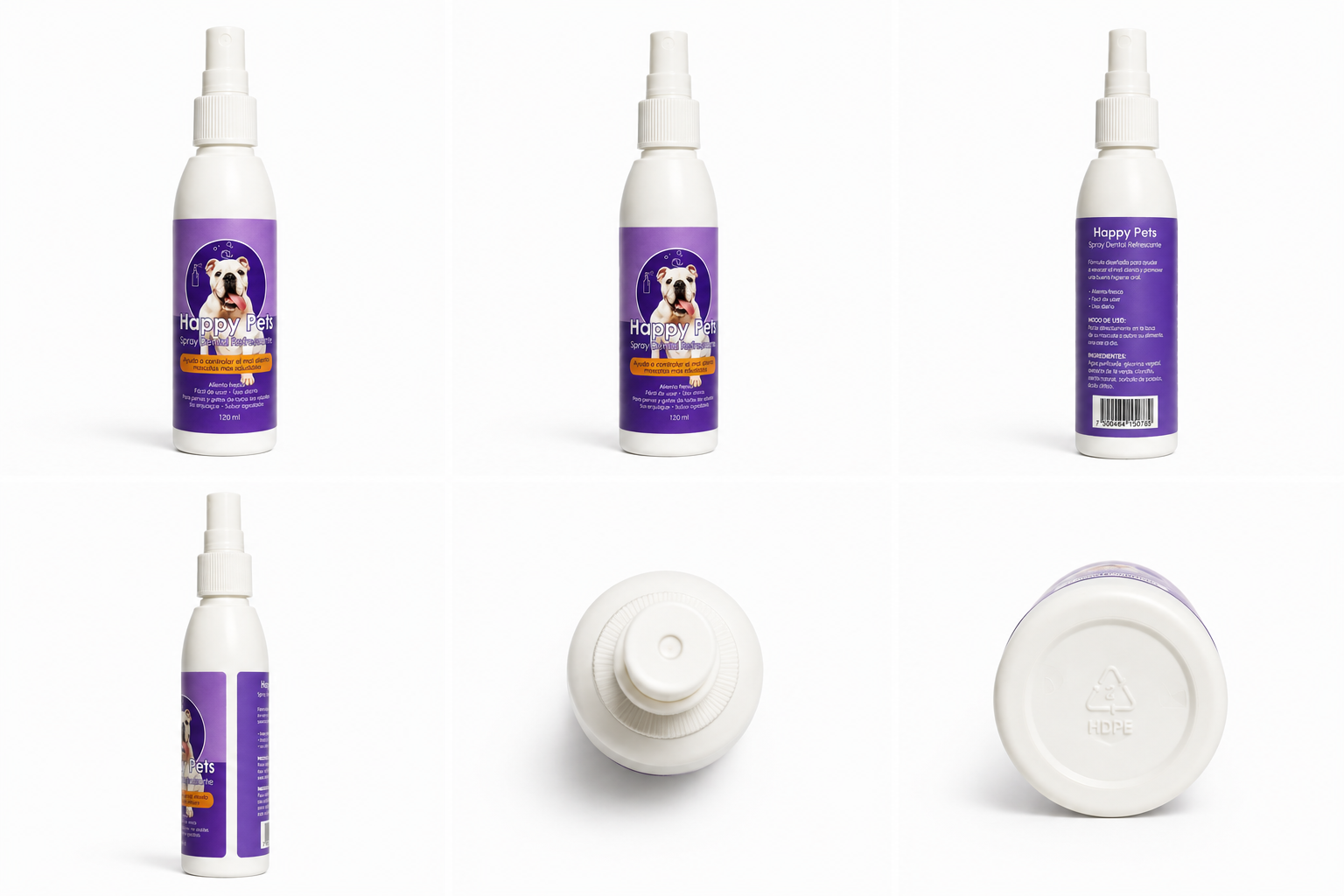 HAPPY PETS ENJUEGUE BUCAL MASCOTAS